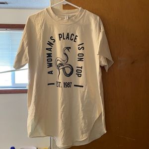 Pebby Forevee side slit T shirt